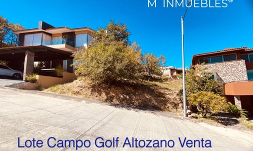 Lote En Venta Altozano Campo De Golf  312 M2  