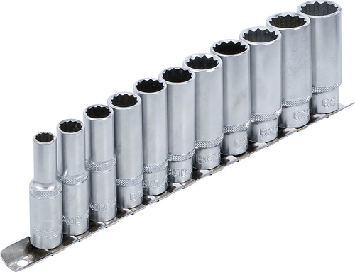 Juego Dados Largos 3/8 12 Caras 8 - 19 Mm Bgs 5252