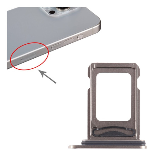 Bandeja Dual Sim Para iPhone 15 Pro Max/15 Pro