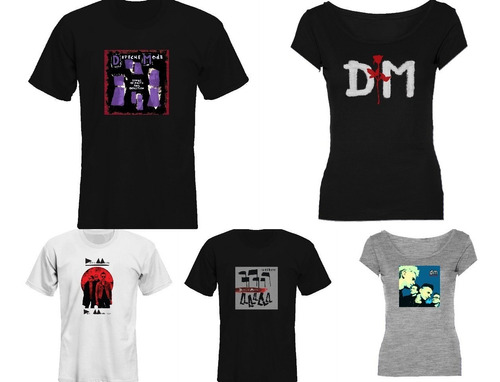 Remeras Depeche Mode Rock Pop Musica *mr Korneforos*