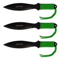 Comprar Set De 3 Cuchillos Para Lanzar Cold Steel Acordonado \u002F Funda