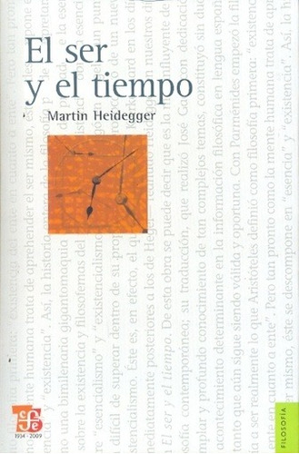 El Ser Y El Tiempo - Heidegger