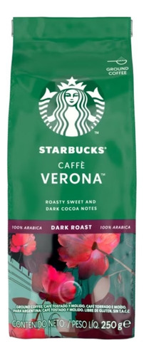 Café Torrado e Moído Starbucks Caffè Verona Pacote 250g