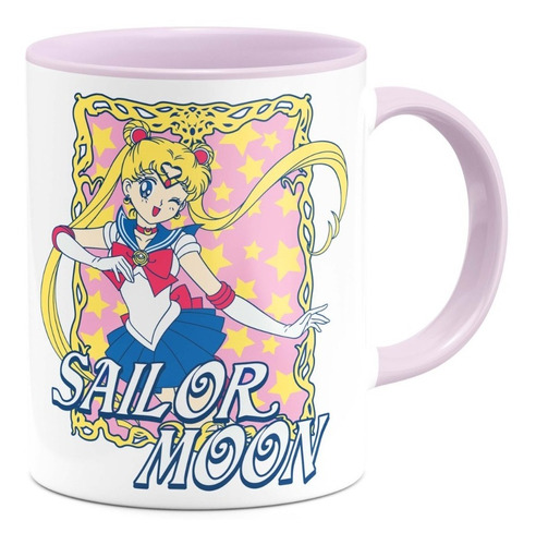 Taza Interior De Color Sailor Moon Serena 03 Anime