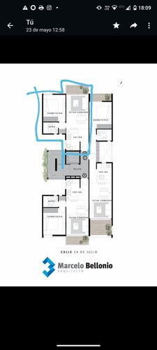 Imagen 2 de 12 de Excelente Departamento De 2 Ambientes A Estrenar Con Cochera -