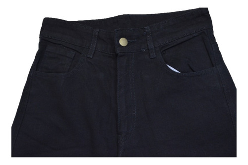 Pantalon Jean Mujer Dama Palazzo Wide Leg Mom Calce Perfecto