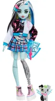 Comprar Muñeca Monster High Frankie Stein Moda Con Accesorios
