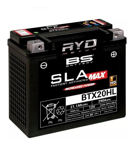 Bateria Btx20hl Ytx20hl Kawasaki Kz 1000 Bs Battery