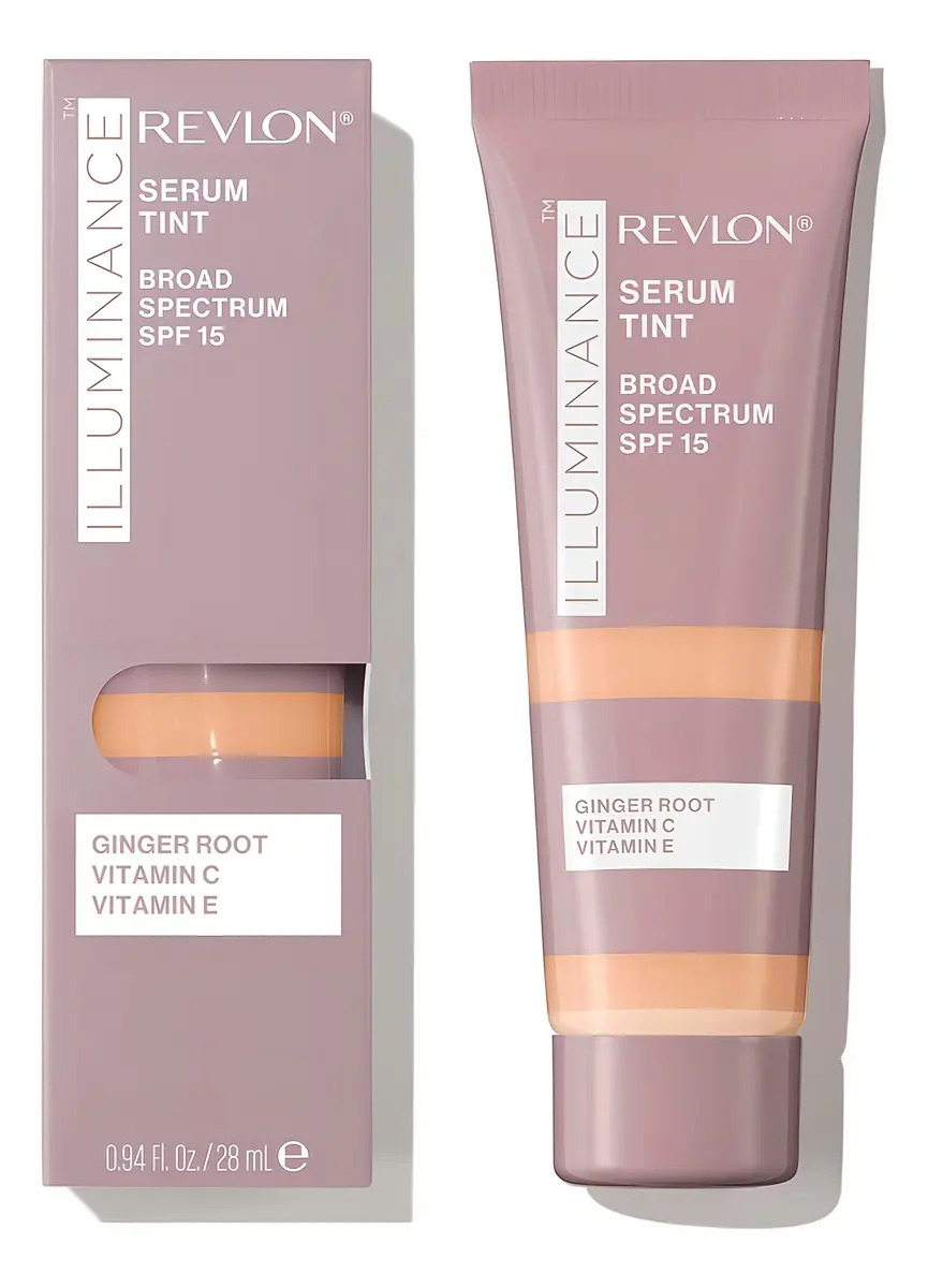 Base de maquiagem líquida Revlon Serum Tint Revlon Serum Tint tom tan sand - 28mL 28g