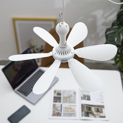 2x Mini Ventilador De Techo Usb Portátil Ventilador