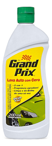 Lava Auto Com Cera Grand Prix 200ml - Unidade