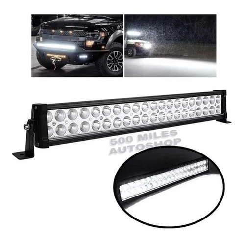 Super Barra Led Luz Blanca Auxiliar Niebla 22 PuLG 120w 4x4