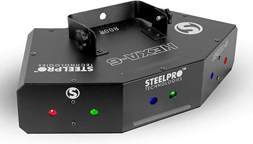 Laser Steelpro Proyeccion Rgb 6 Canales Dmx 512 Hexa-6