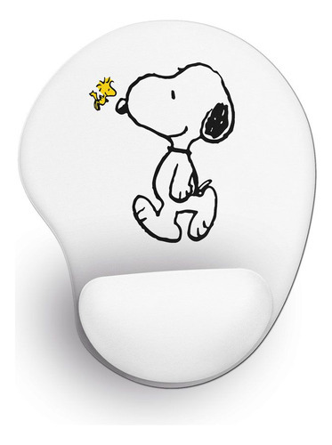 Mouse Pad Ergonômico Snoopy 24x19cm