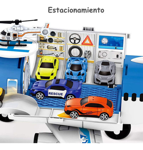 . 8 Carritos 1 Avioncito Diy Juego De Avión De Juguete