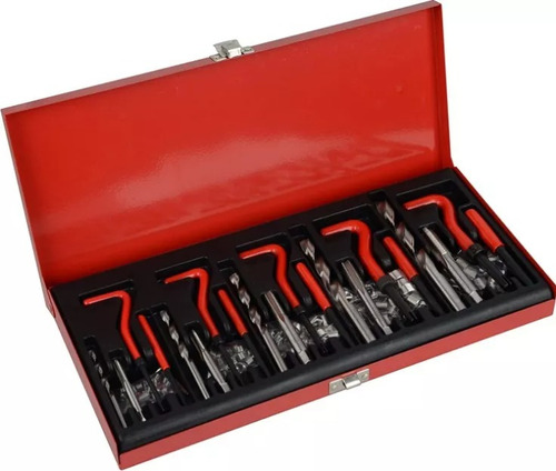 Kit De Herramientas Combinadas Osmao Kit J-123 De 131 Piezas Color Rojo