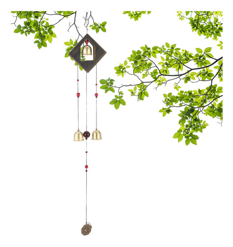 Campanas De Viento De Aleación De Cobre Para Puertas, Ventan