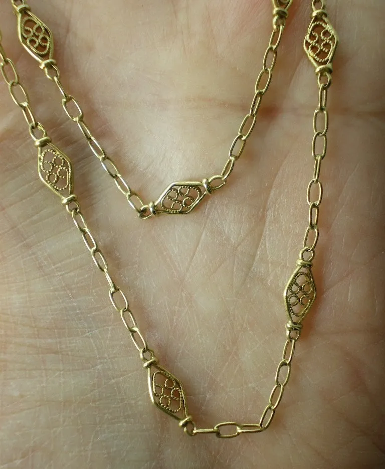 Cadena De Oro 18 Kt Origen Europeo
