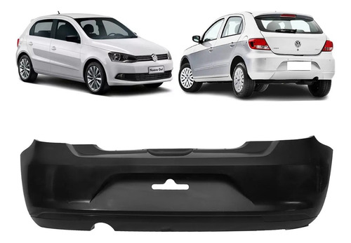 Paragolpe Trasero Vw Gol Trend 2013 2014 2015 Plastico