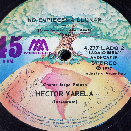 Simple Hector Varela J Falcon F Soler Microfon C2