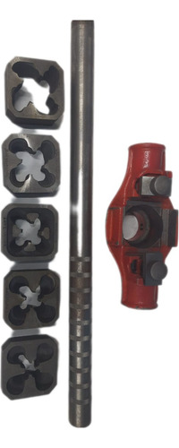 Jgo Tarraja P/tubo Reed 1/4 A 1 Npt