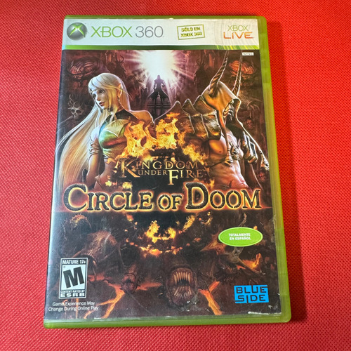 Kingdom Under Fire Circle Of Doom Xbox 360 Original