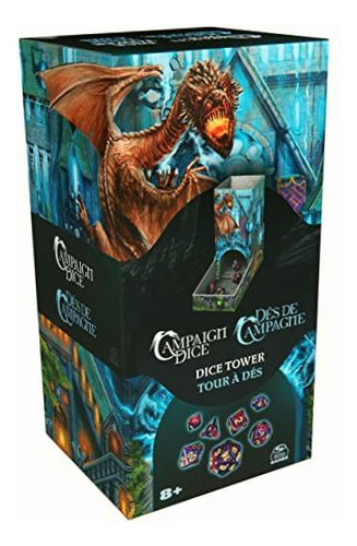 Spin Master Games Torre De Dados De Campaña, Portátil, 7
