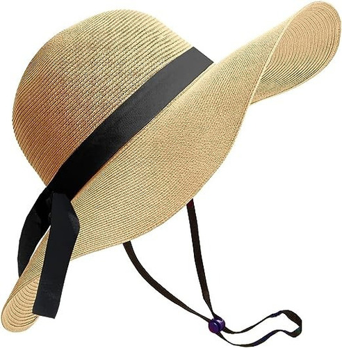 Sombrero De Visera For Mujer, Playa, Primavera Y Verano,