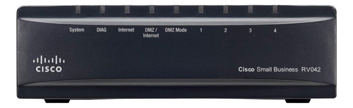 Router Cisco RV042 negro