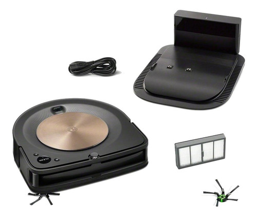 Imagen 4 de 4 de Aspiradora robot iRobot Roomba S9 negra 120V/240V