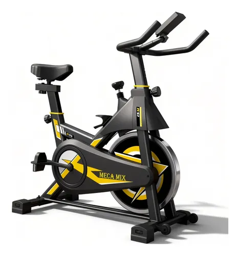Bicicleta Spinning Meca Mix Com Roda De Inércia De 13kg Preto 0