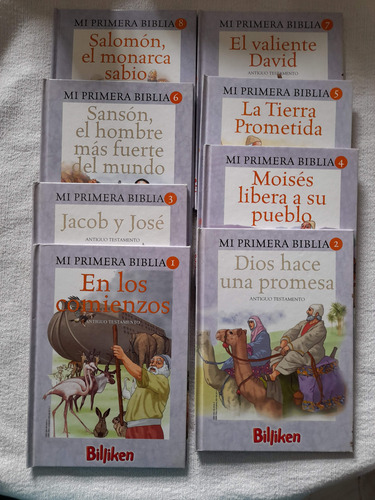 Mi Primera Biblia Billiken - 20 Tomos - Completo (Usado)