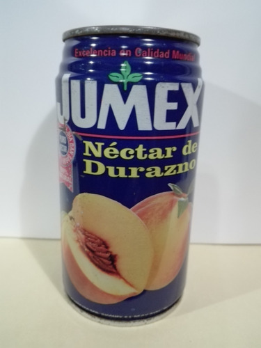 Lata Coleccionable Jugo Jumex  Año 1996 De Lata Dura Mexico