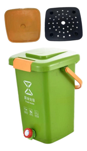 Cubo De Basura Para Compostaje De Residuos De Cocina, Con Sg