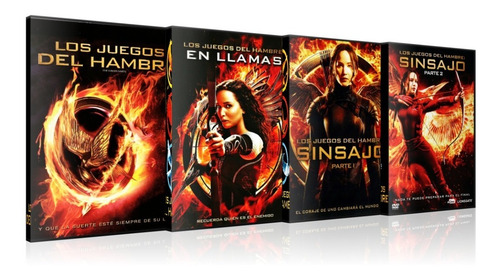 Hunger Games Boxset Dvd