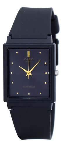 Reloj Hombre Casio Eaw-mq-38-1 Cuarzo Pulso Negro En Resina Color del bisel Ver Imagen Color del fondo Ver Imagen