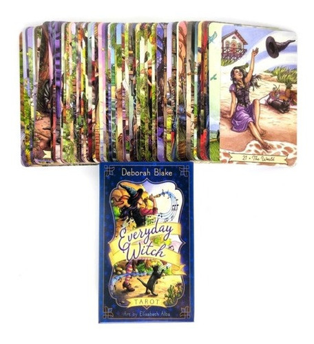 Imagen 3 de 7 de Tarjeta De Tarot Everyday Bruja