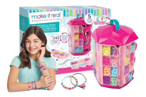 Torre Para Crear Pulseras. 5 En 1.  Make It Real. Mpuy