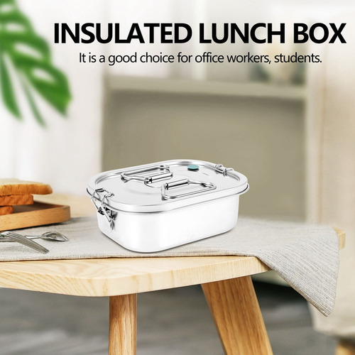 Hot Sale Fiambrera De Acero Inoxidable, Caja Bento De Metal