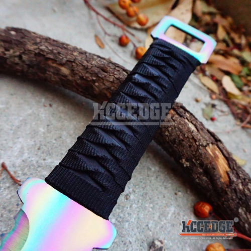Ninjato Espada Ninja Acero 440 Con Doble Filo Con Kunais