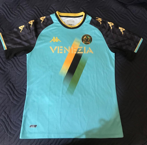 Camiseta Futbol Venezia Fc Genérica Niño L Usada Buen Estado