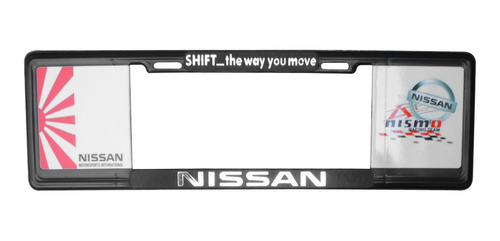 Portaplacas Europeo Nissan Shift The Way You Move Nismo Sol