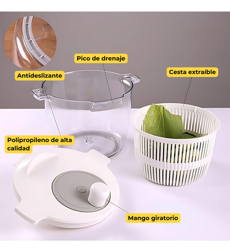 Centrifugador Secador De Frutas Y Vegetales