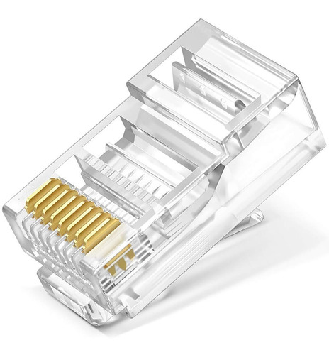 Conector De Red Rj45 Bolsa X100 Piezas