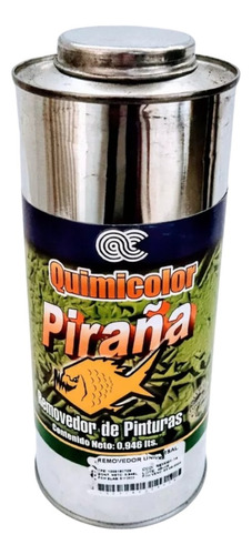 Removedor De Pintura Piraña 1l