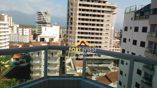 Imagem 5 de 15 de Apartamento Com 2 Dormitórios À Venda, 74 M² Por R$ 320.000,00 - Caiçara - Praia Grande/sp - Ap2058