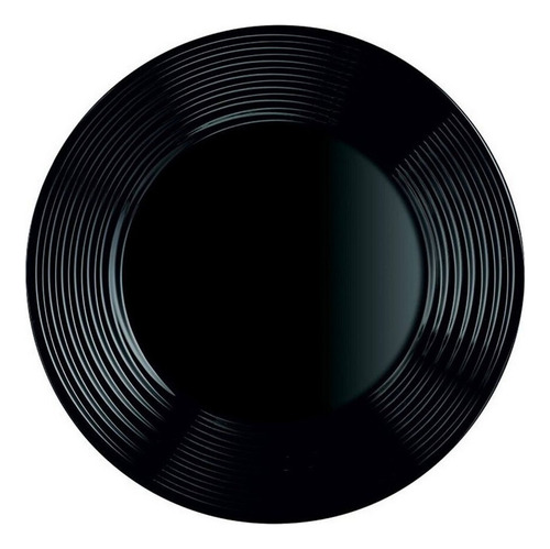 Juego De Vajilla 24 Piezas Harena Luminarc Negro LG