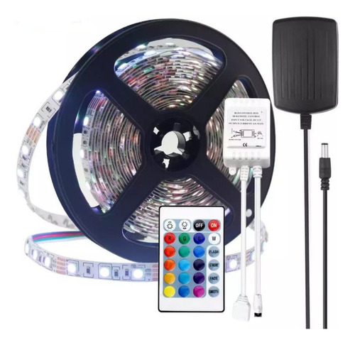 Luces Led A Control Remoto-modelo 2835 Rgb