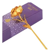 Comprar Ouro Rosa 24k, Flores Artificiais, Rosas Artificiais