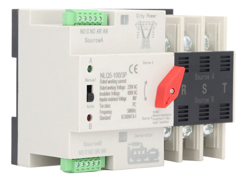 Transferencia Automática De Doble Potencia, 220 V, 3 Penique